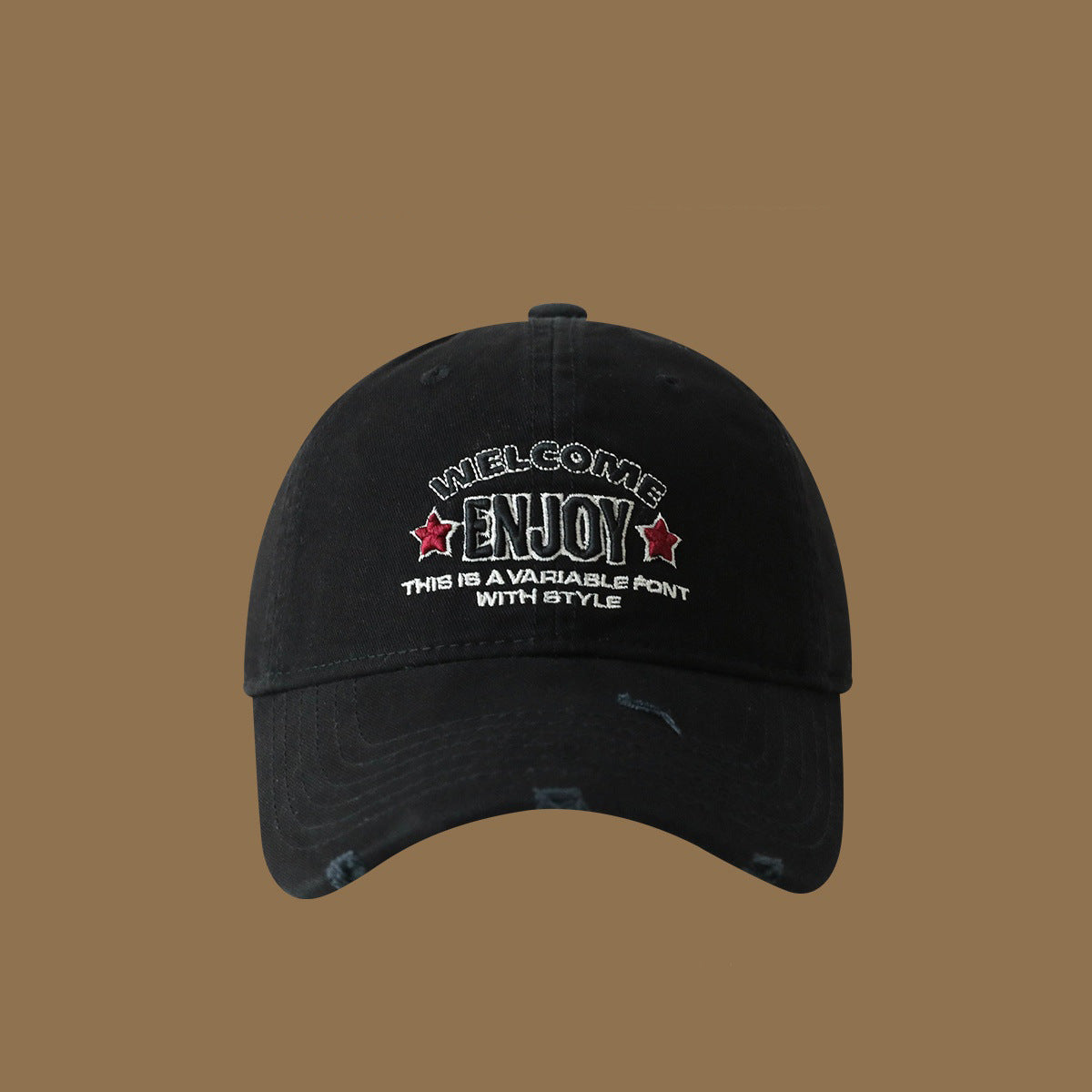 Trendy Embroidered Relaxed Baseball Cap