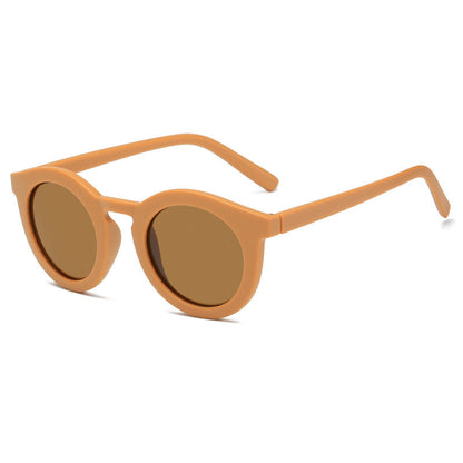 Women's round sunglasses with trendy design and UV protection Bowlift