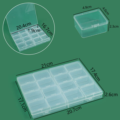 Multi-Compartments Craft Storage Organizer Acalora