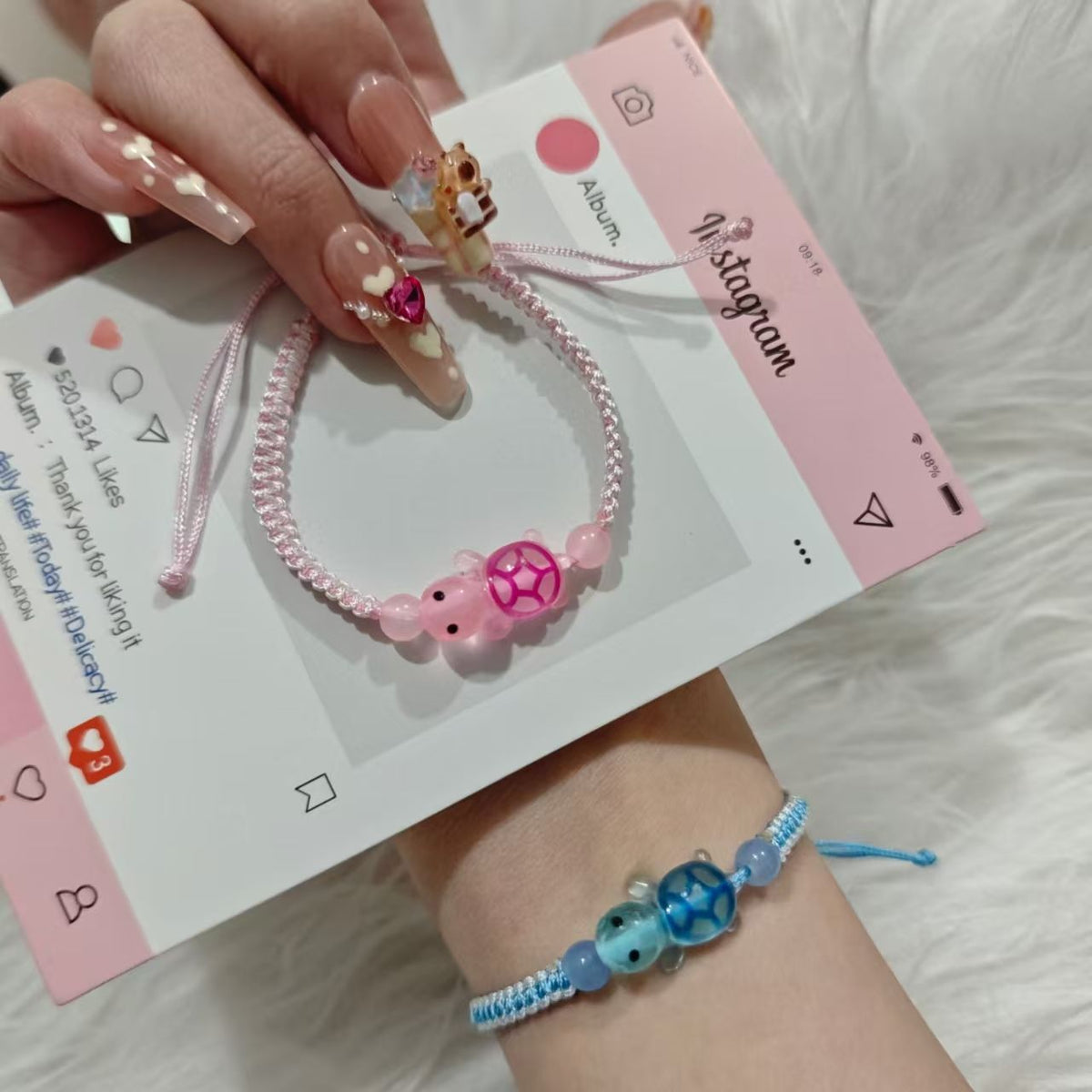 Adjustable Cute Animal Charm Bracelet Acalora
