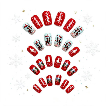 Creative Festive Character Nail Art Acalora