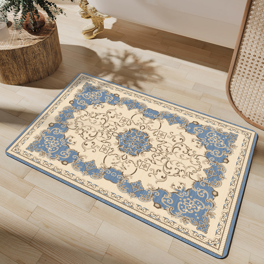 Elegant Vintage-Inspired Bath Mat Acalora