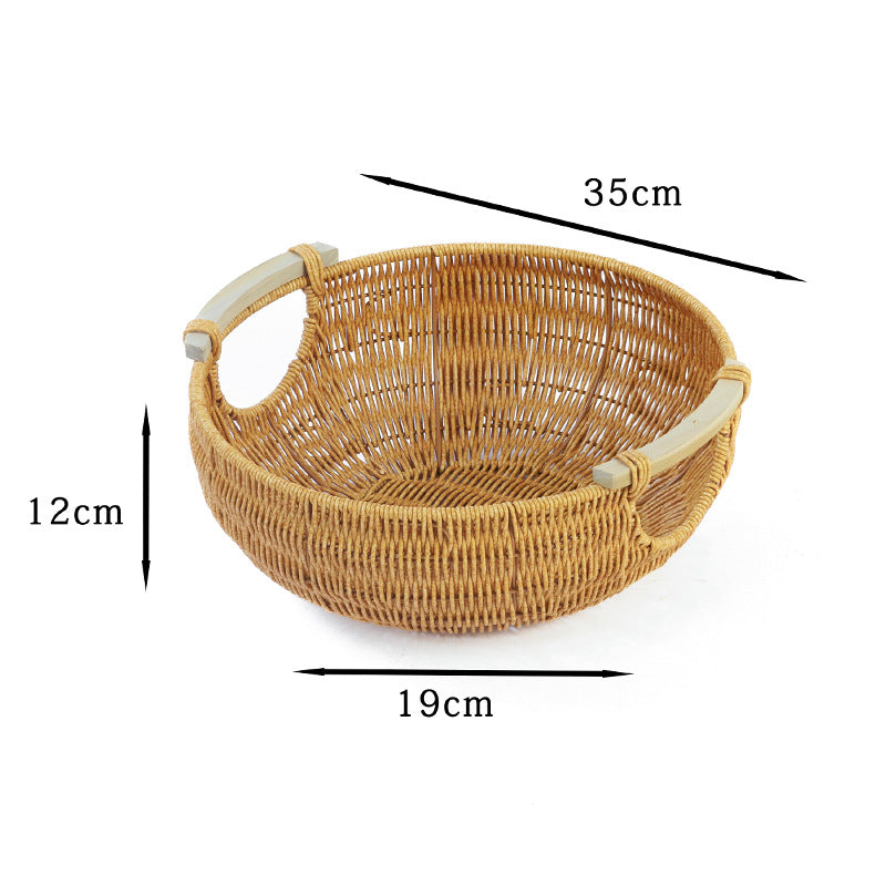 Decorative Woven Living Room Basket Acalora