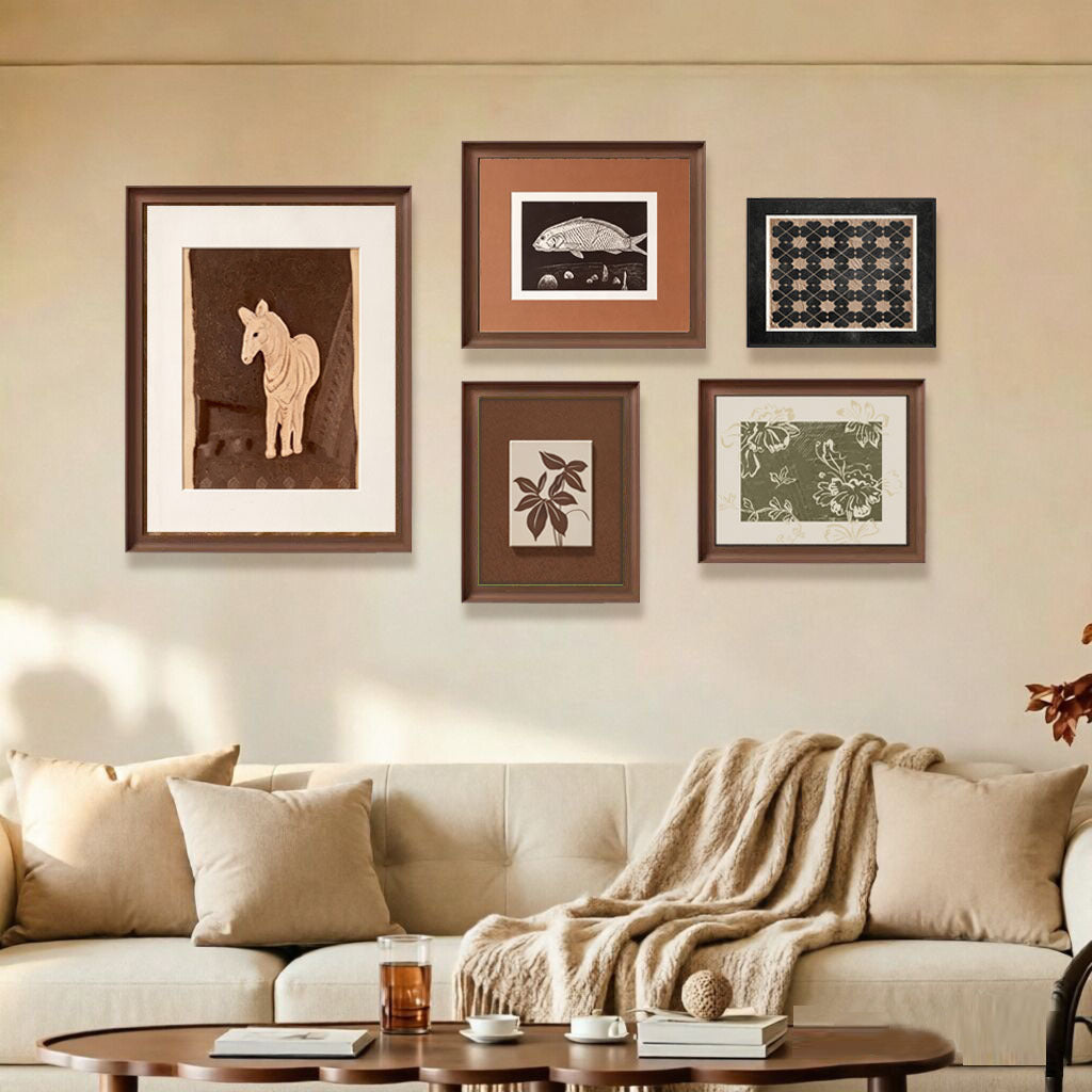Framed Artistic Fish Print