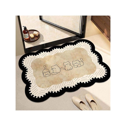 Adorable Dog-Themed Entrance Mat
