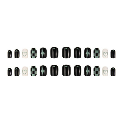 Creative Nail Art Set with Geometric Patterns Acalora