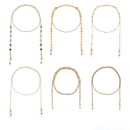 Colorful Beaded Eyewear Chain Acalora