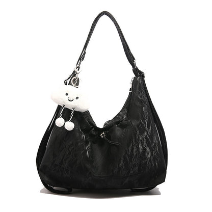 Crinkled Pouch Handbag Acalora