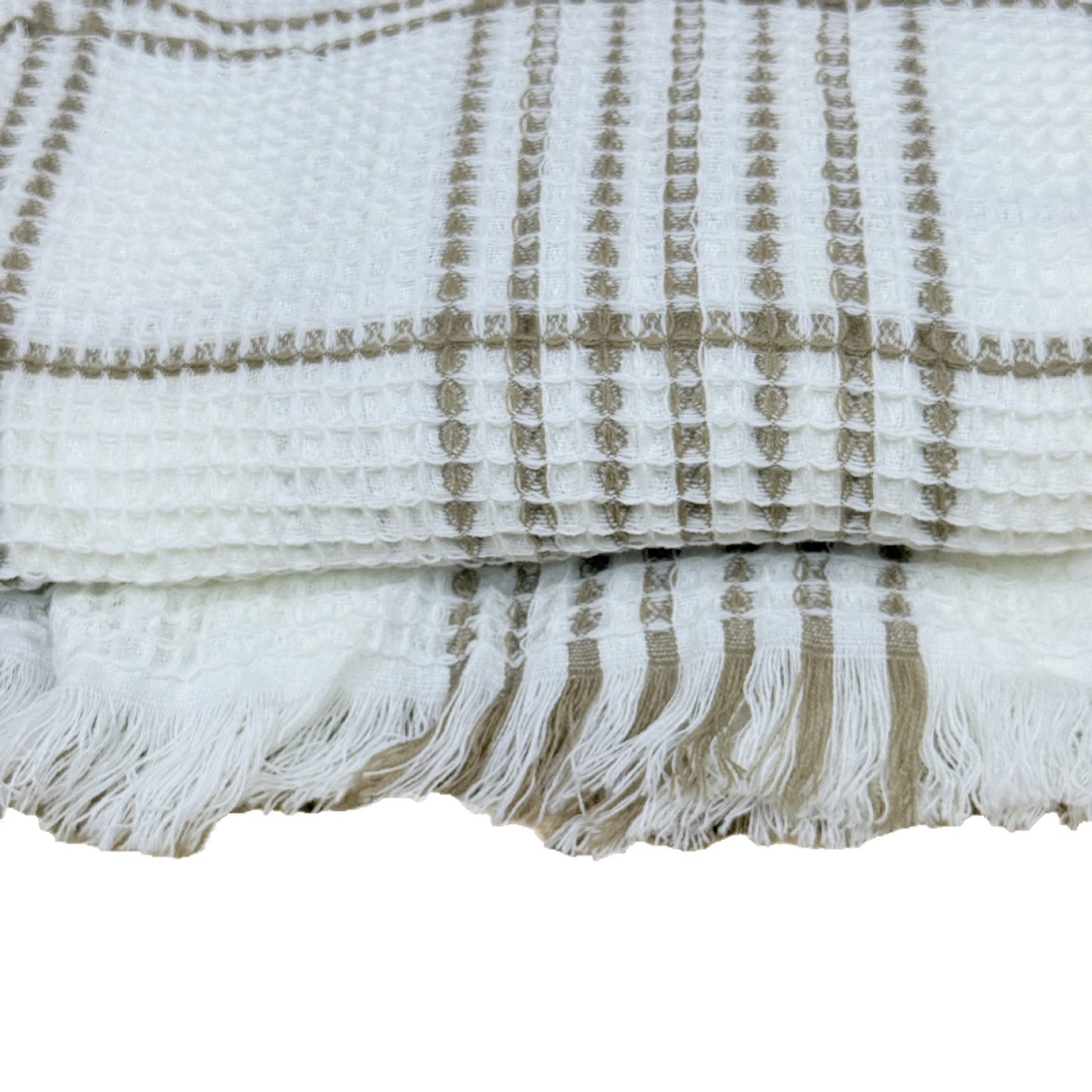 Soft Cotton Waffle Weave Blanket