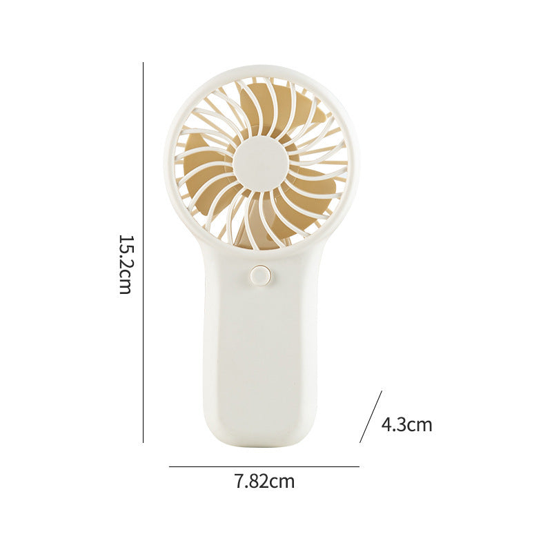 Ladies' portable hand fan with powerful battery and USB charging option Karnz
