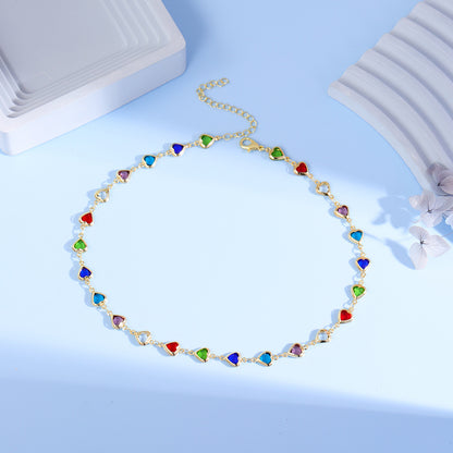 Heart Charm Bracelet Acalora