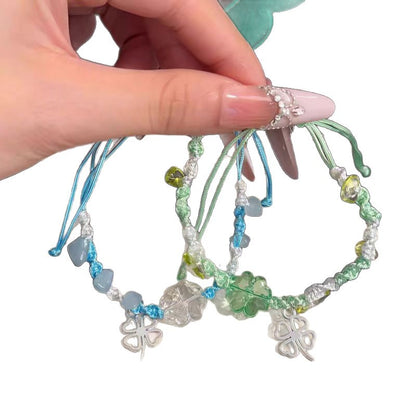 Adjustable Crystal Charm Bracelet Acalora