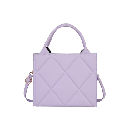 Quilted Leather Shoulder Handbag Acalora