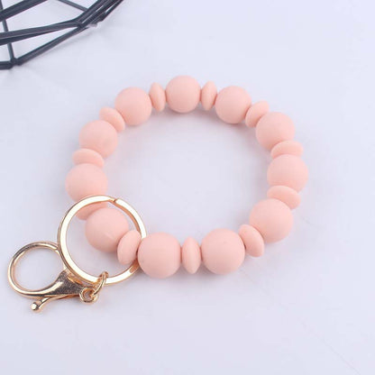Beaded Keychain Holder with Lobster Clasp Acalora