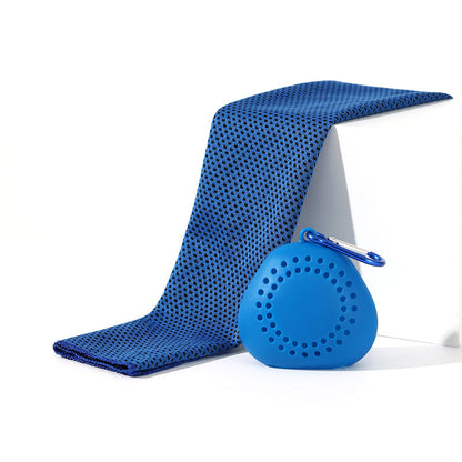 Unisex cooling towel in storage case Karnz