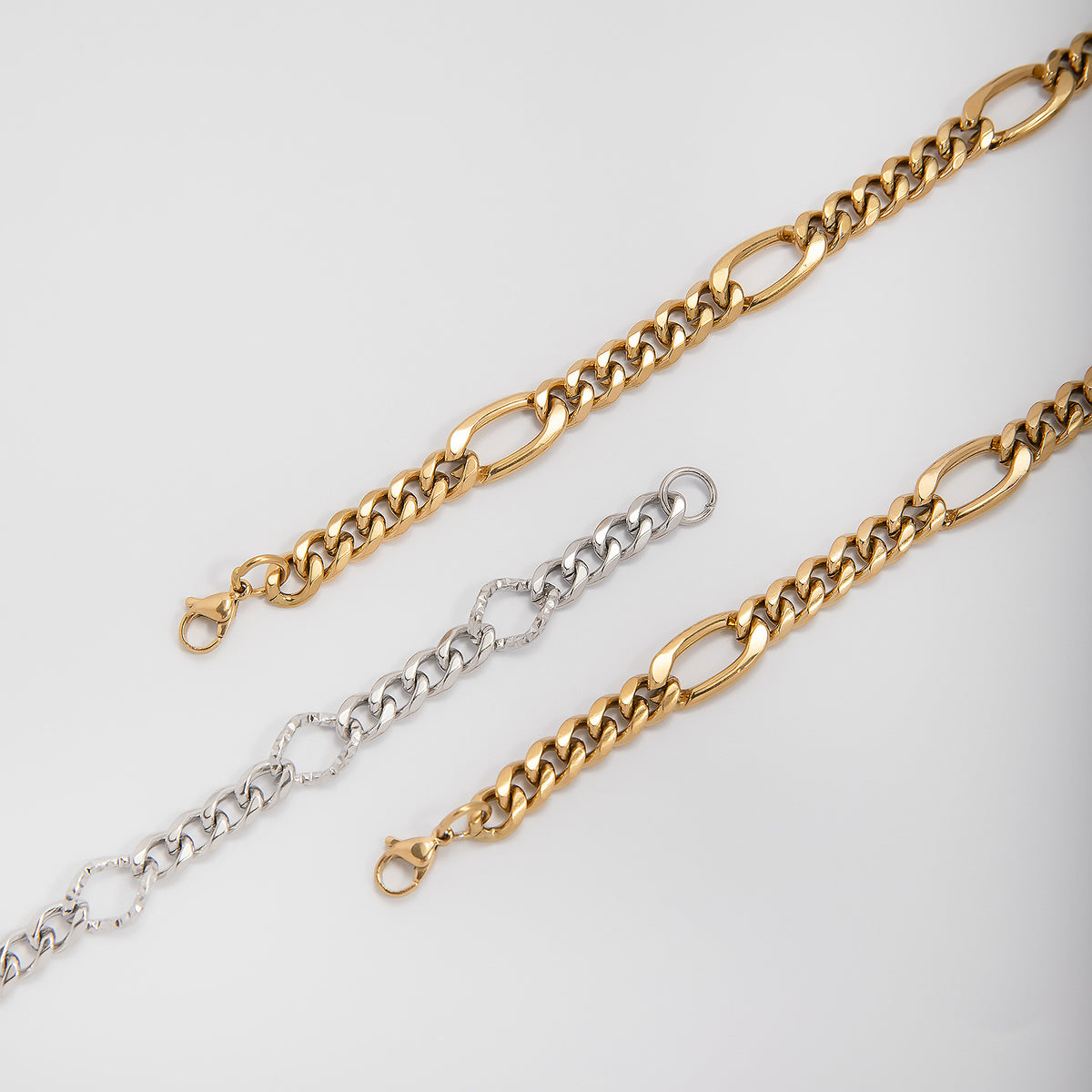 Chunky Interlocking Link Chain Necklace Acalora