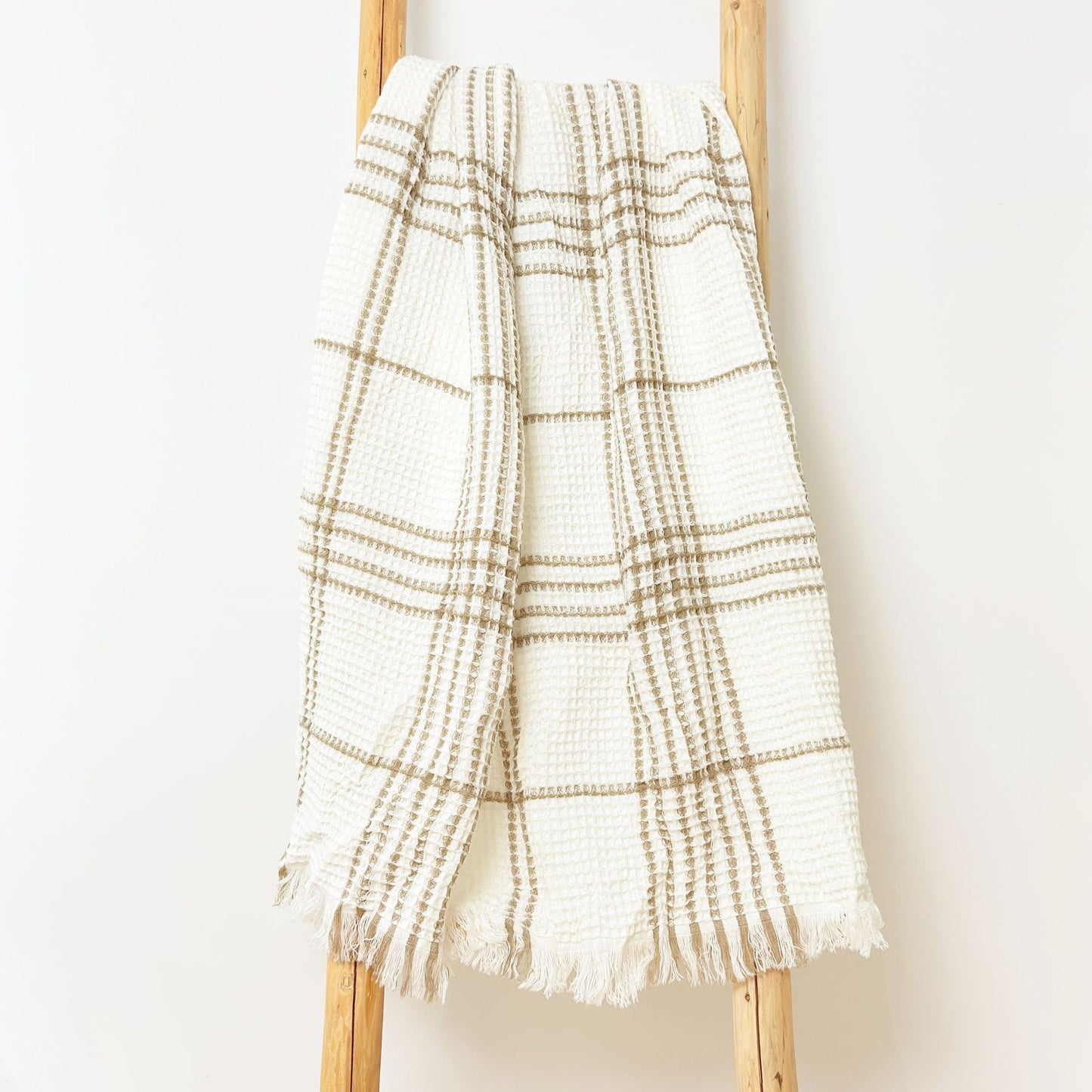 Soft Cotton Waffle Weave Blanket