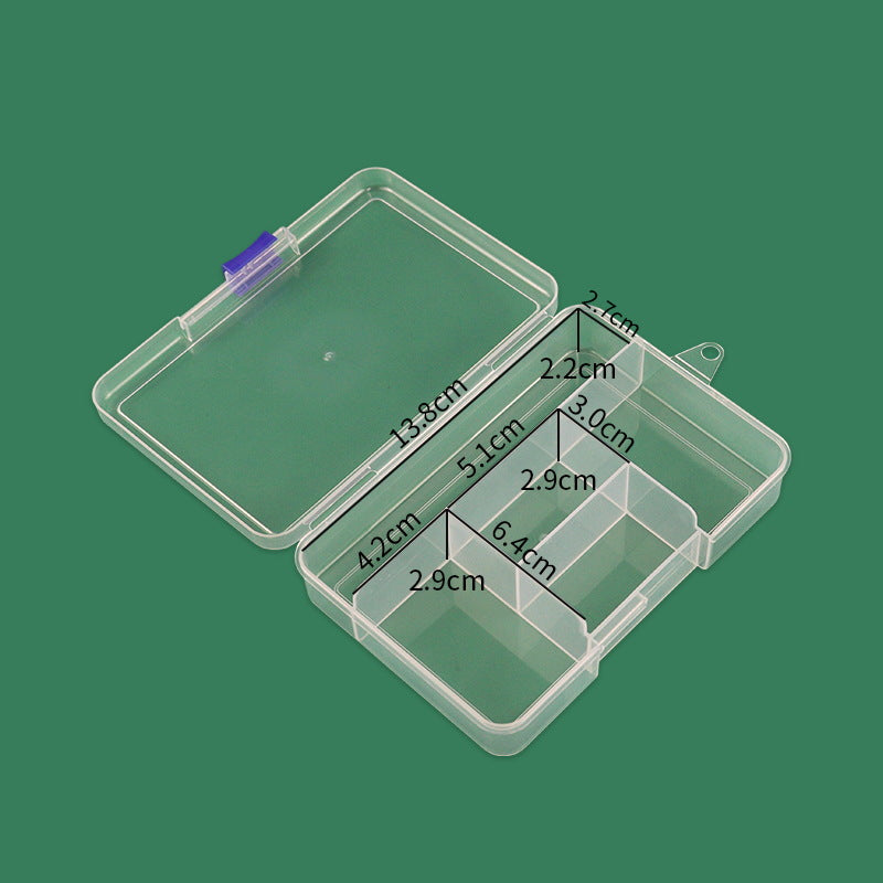 Adjustable Multi-Compartment Storage Box Acalora