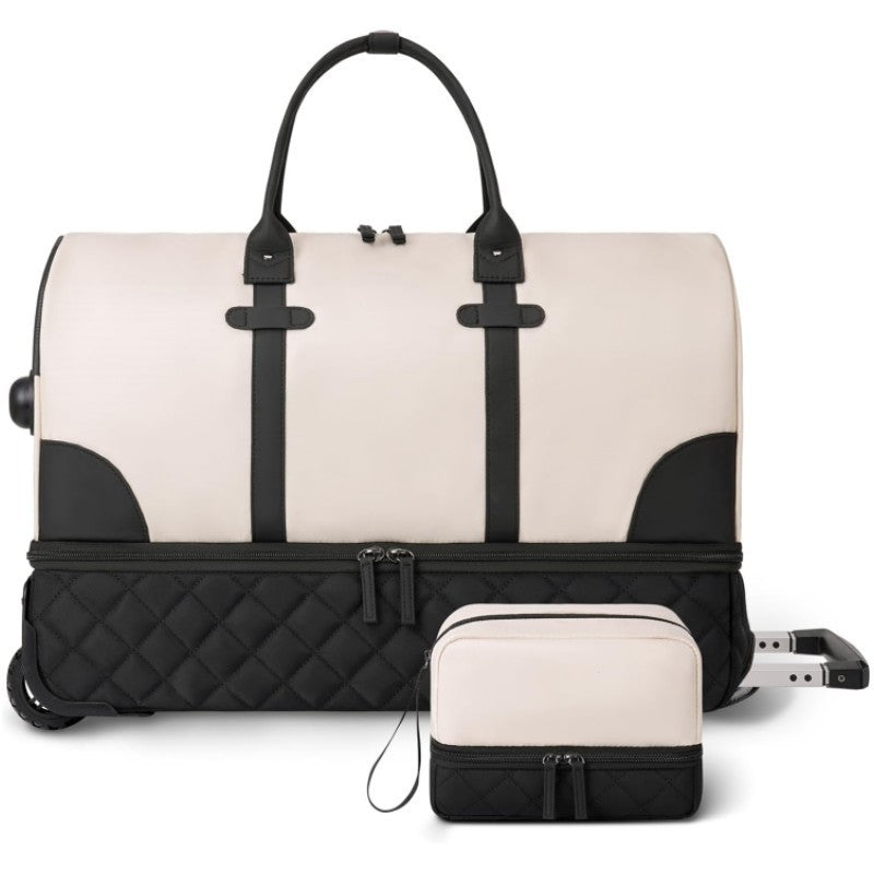 Quilted Rolling Duffle Bag Acalora
