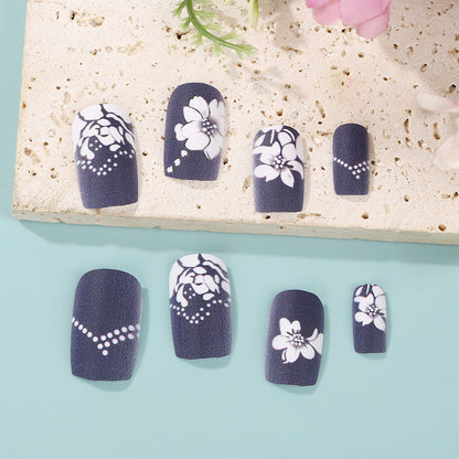 Artificial nails with elegant floral designs Acalora