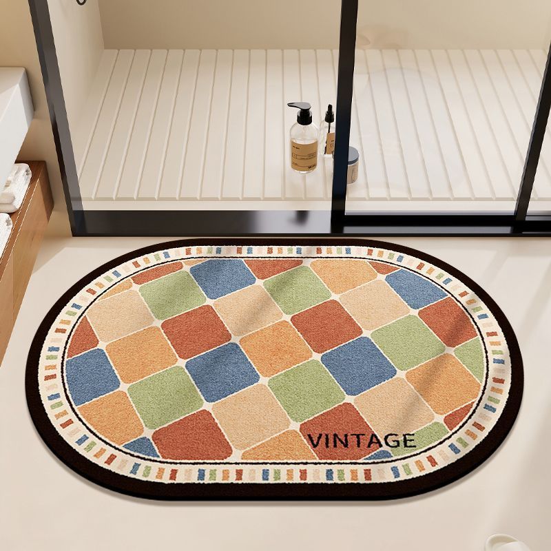 Cute Bear-Themed Bath Mat
