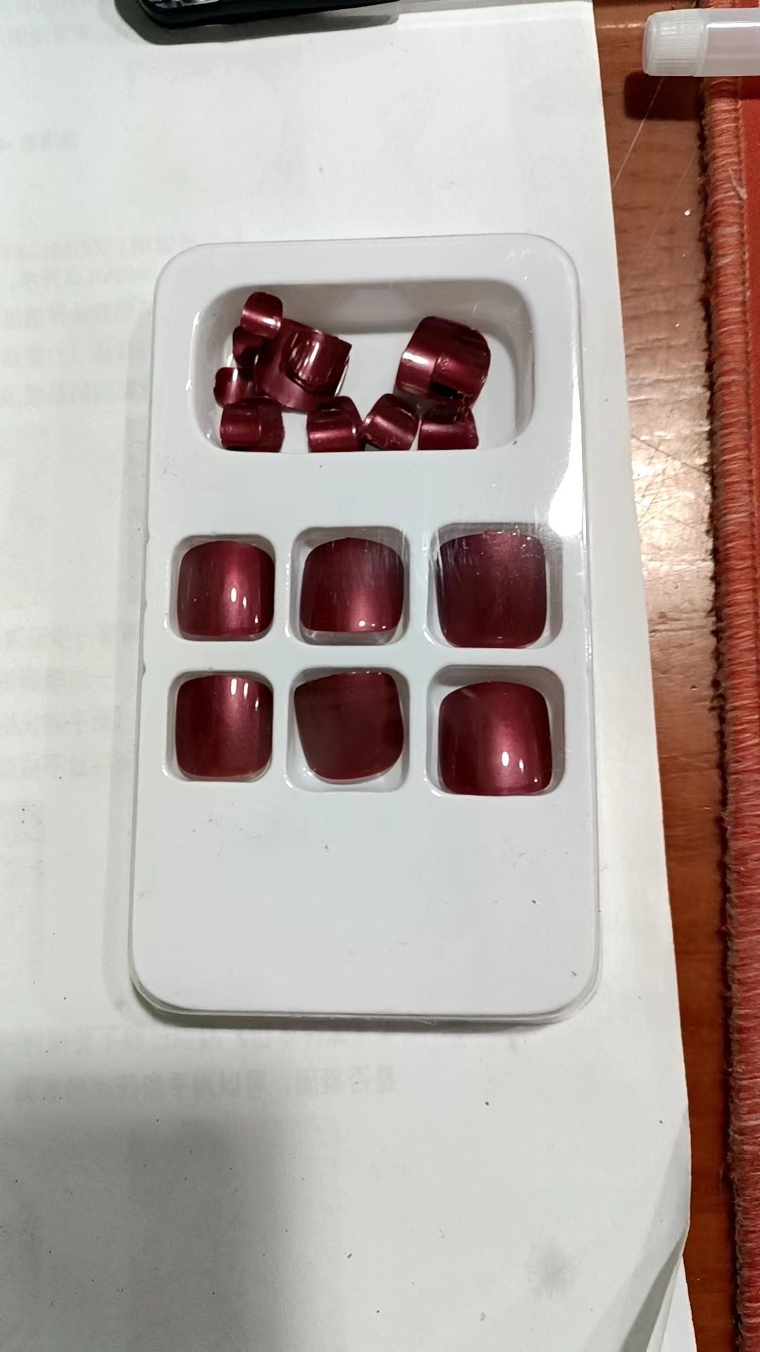 Premium Glossy Press-On Nail Set Acalora