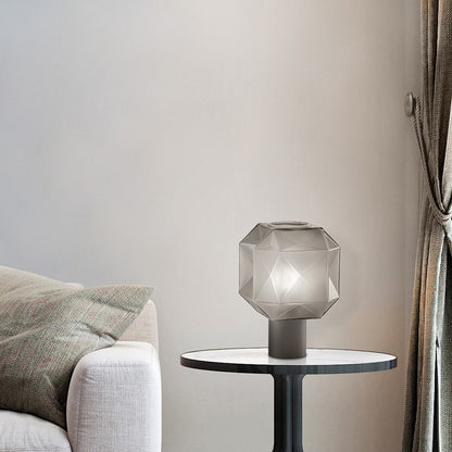 Geometric Modern Table Lamp with Angular Design