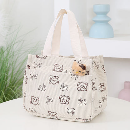 Cute Fun Cartoon Themed Mini Tote Bag Acalora