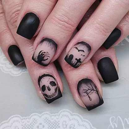 Halloween-Inspired Nail Art Acalora