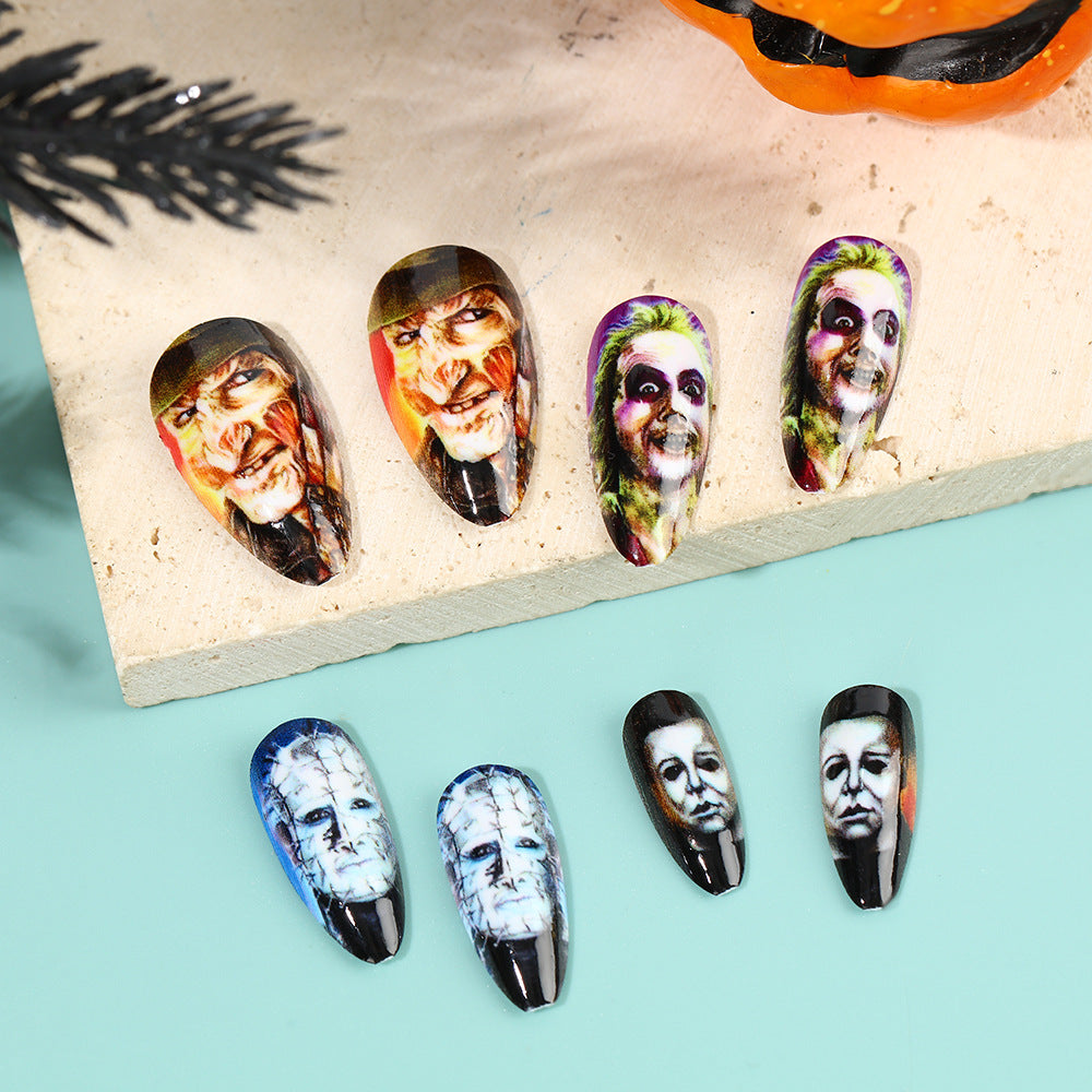 Creative Halloween Art Nails Set Acalora