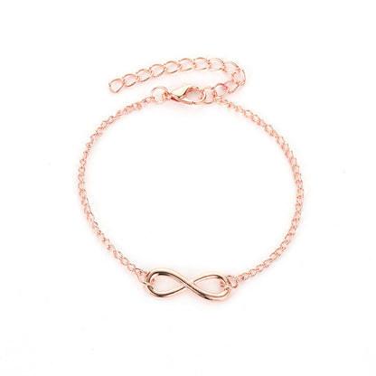Infinity Symbol Chain Bracelet Acalora