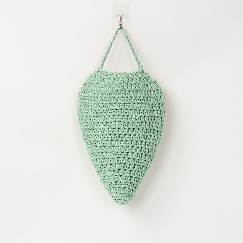 Hand-knotted shoulder bag Acalora