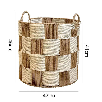 Natural Fiber Storage Basket Acalora