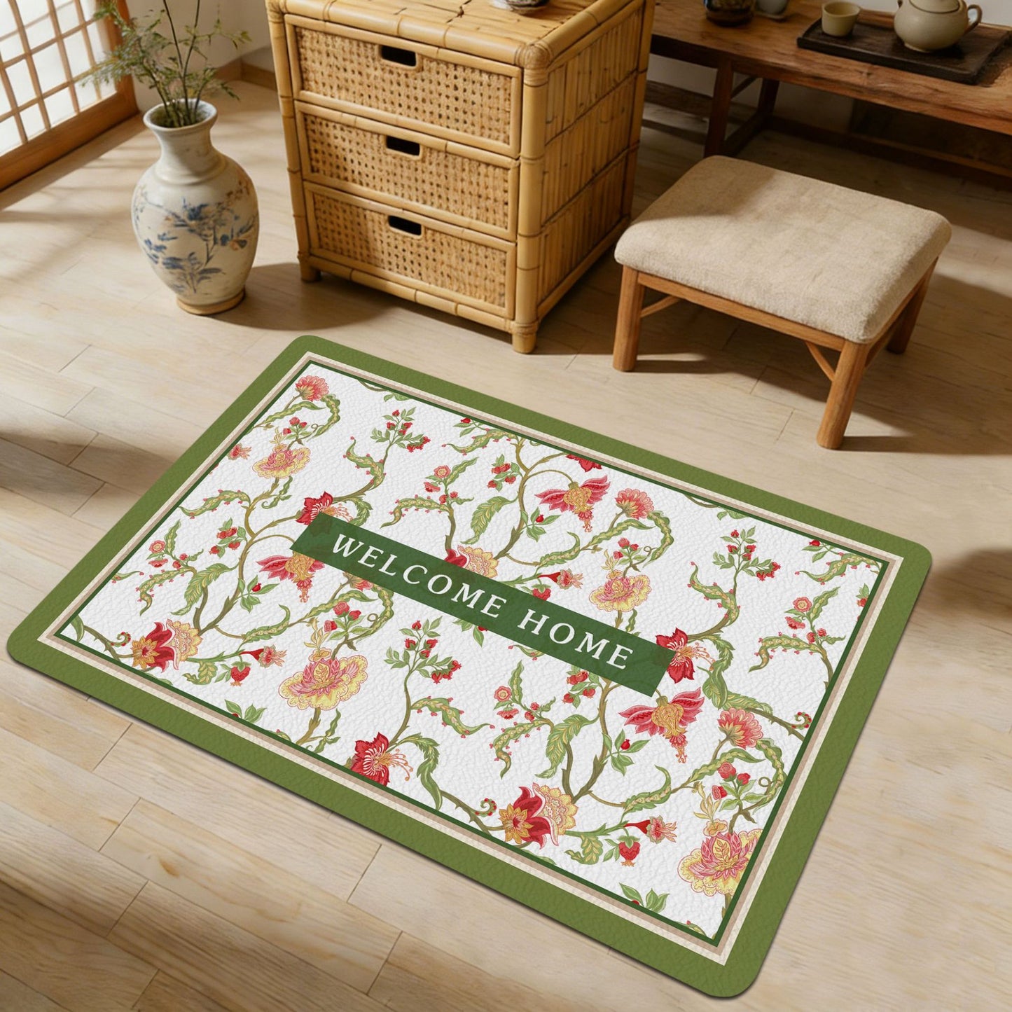 Citrus-Themed Comfort Bath Mat Acalora