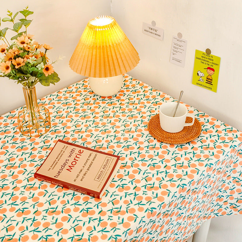 Checkered Pattern Dining Table Cloth
