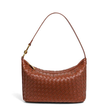 Woven Leather Hobo Bag Acalora