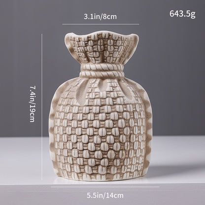 Textured Ceramic Vase