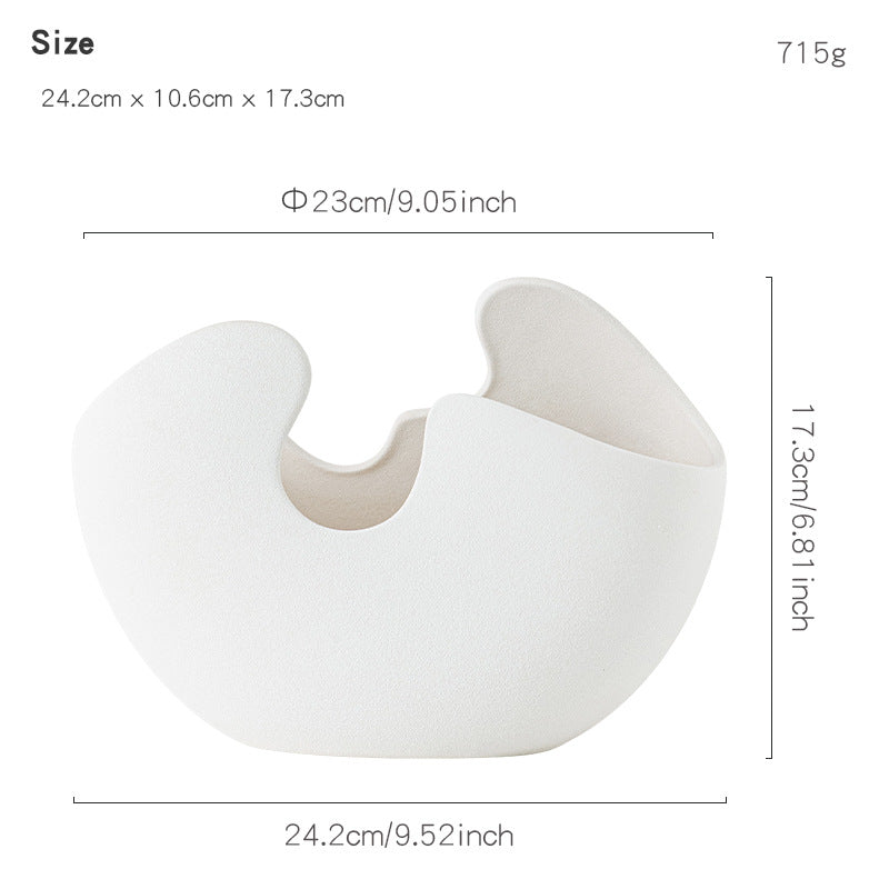 Elegant and modern ceramic vase Acalora