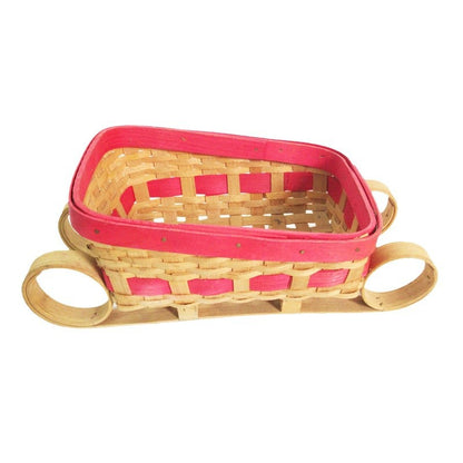 Handwoven storage basket with natural flair Acalora