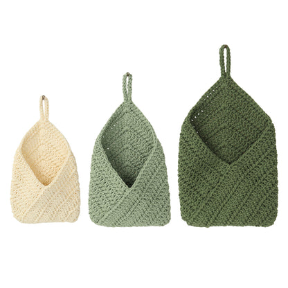 Hand-knotted storage bag Acalora