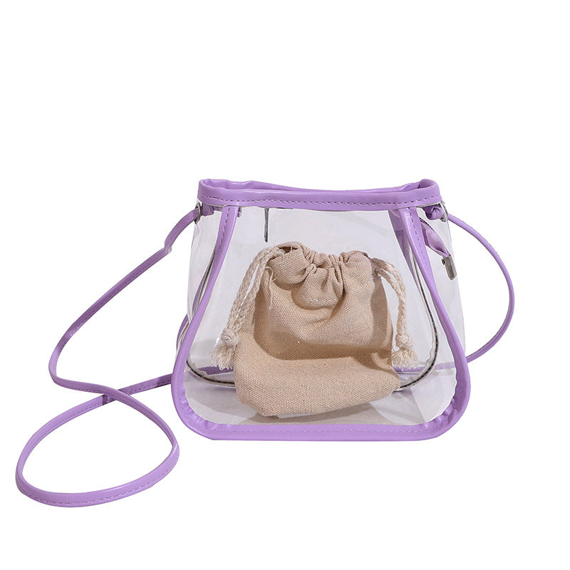 Transparent Mini Bucket Bag Acalora