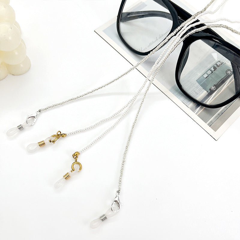 Beaded Eyewear Retainer Chain Acalora