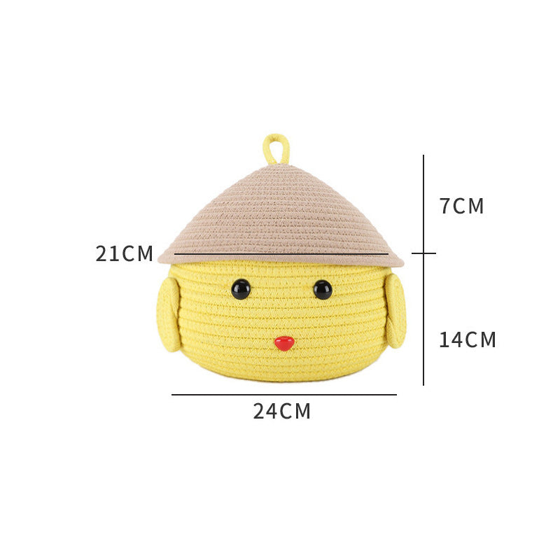 Playful storage basket Acalora