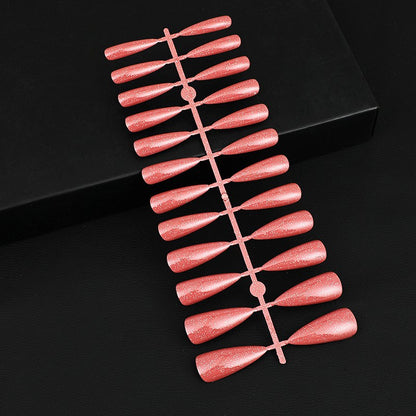 Glittering artificial nails in elegant design Acalora