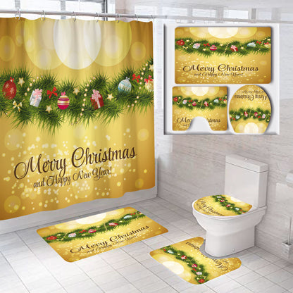 Christmas Themed Bathroom Set