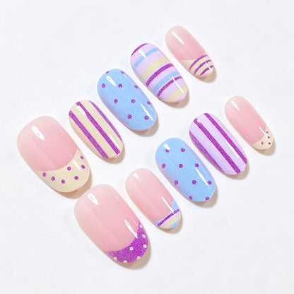 Geometric Pattern Nail Art Kit Acalora