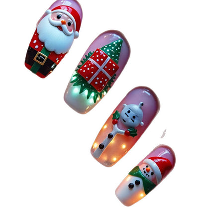 Festive 3D Decorative Nail Art Acalora