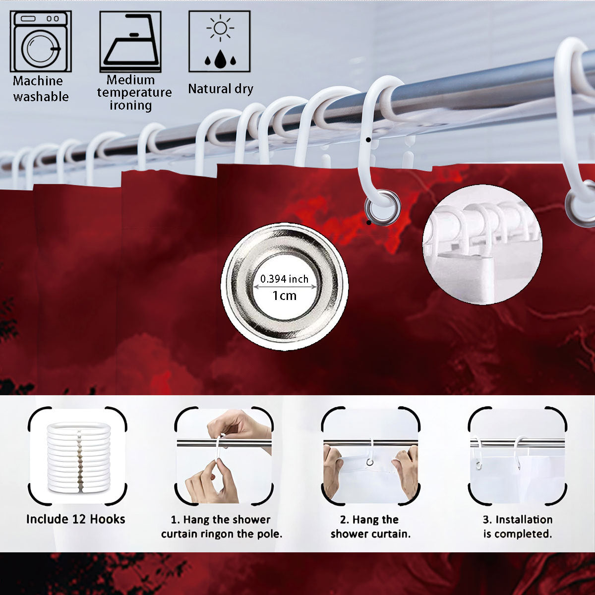 Stranger Things Adventure-Themed Digital Bathroom Set