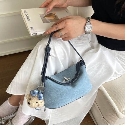 Stylish Soft Fabric Crossbody Handbag Acalora