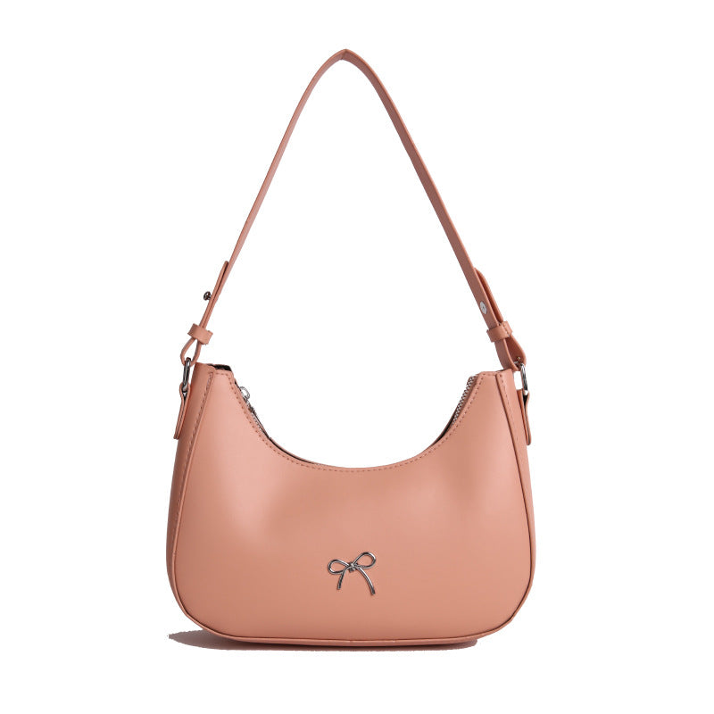 Stylish Bow Detail Shoulder Bag Acalora